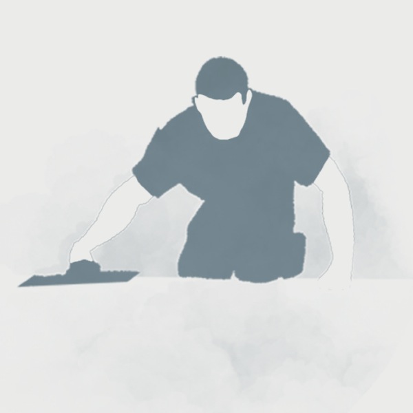 ผู้รับใช้นานาชาติคนหนึ่งทำงานก่อสร้าง