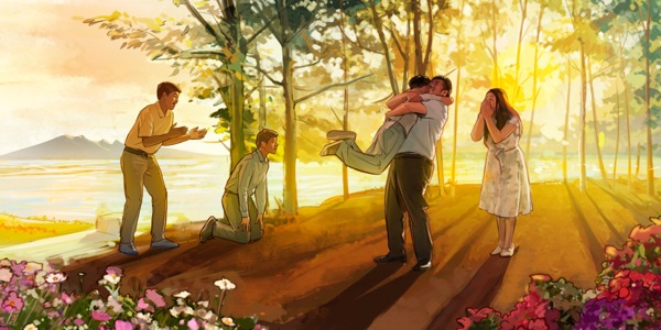 การ​ฟื้น​ขึ้น​จาก​ตาย​ใน​โลก​ใหม่​ที่​เป็น​อุทยาน​ทำ​ให้​เกิด​ความ​ยินดี