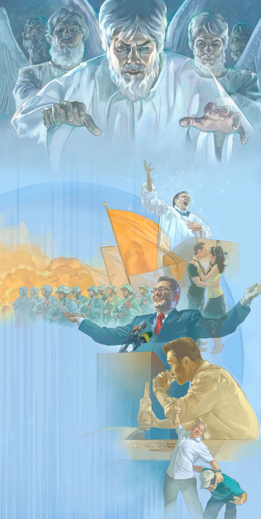 ሰይጣንን ኣጋንንቱን ብእተፈላለየ መገድታት ንሰባት የስሕቱ