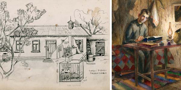 ስእሊ እታ ኒኮላይ ጽሑፋት ዜባዝሓላ ዝነበረት ኣብ ትሕቲ ባይታ እትርከብ ሕብእቲ ኽፍሊ