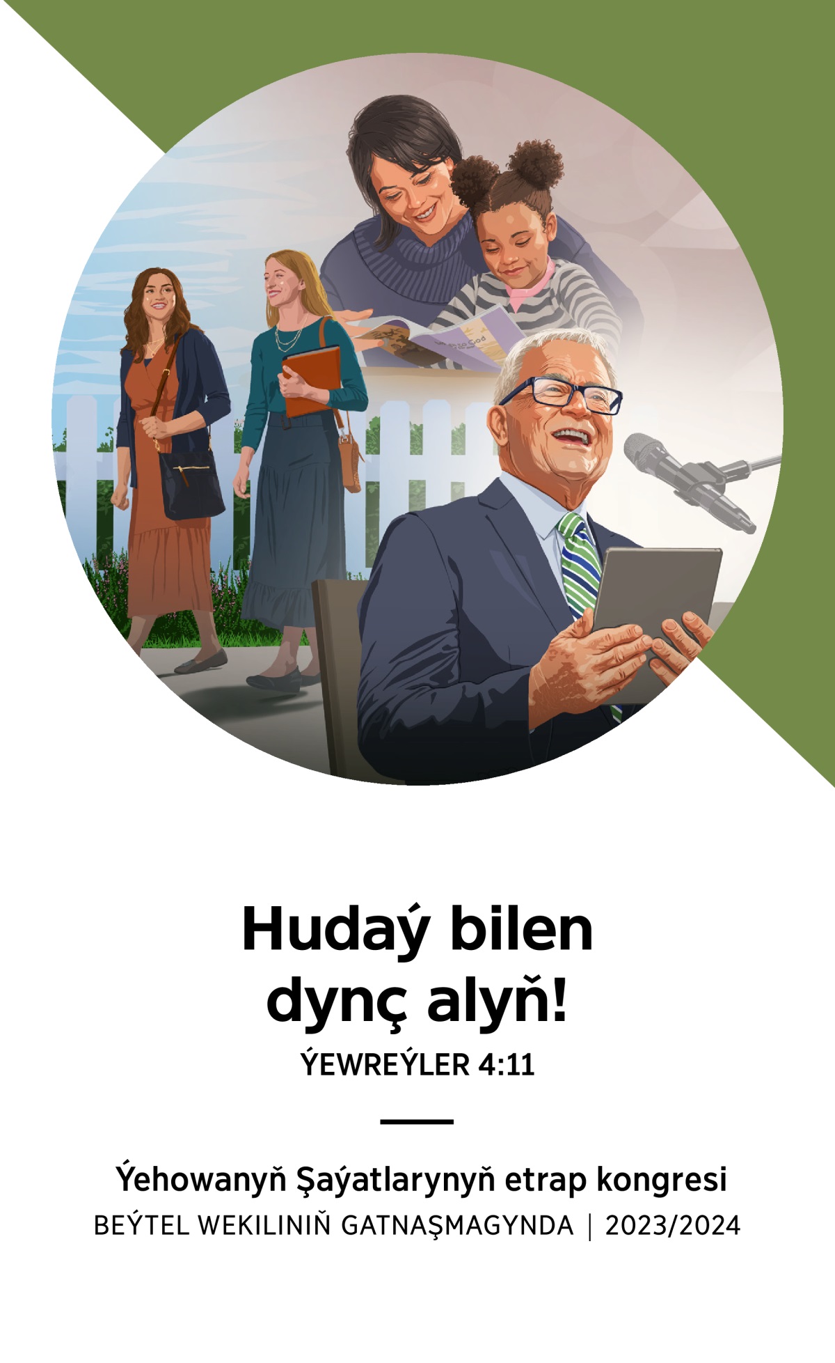 2023/2024-nji ýylyň etrap kongresiniň meýilnamasy. Beýtel wekiliniň gatnaşmagynda.