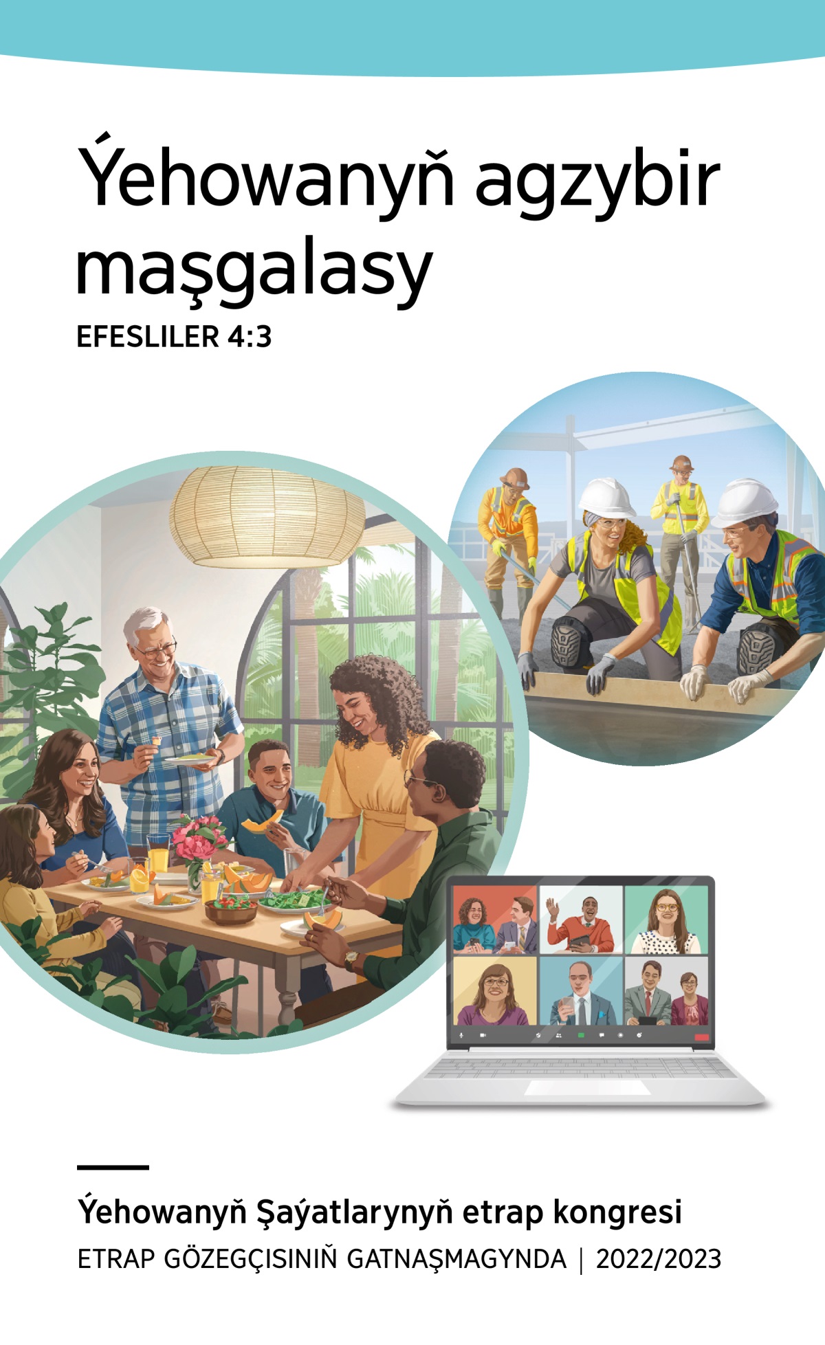 2022/2023-nji ýylyň etrap kongresiniň meýilnamasy. Etrap gözegçisiniň gatnaşmagynda.