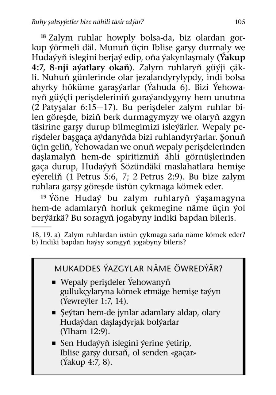  Mukaddes Ýazgylar öwredýär kitabyndaky çarçuwa