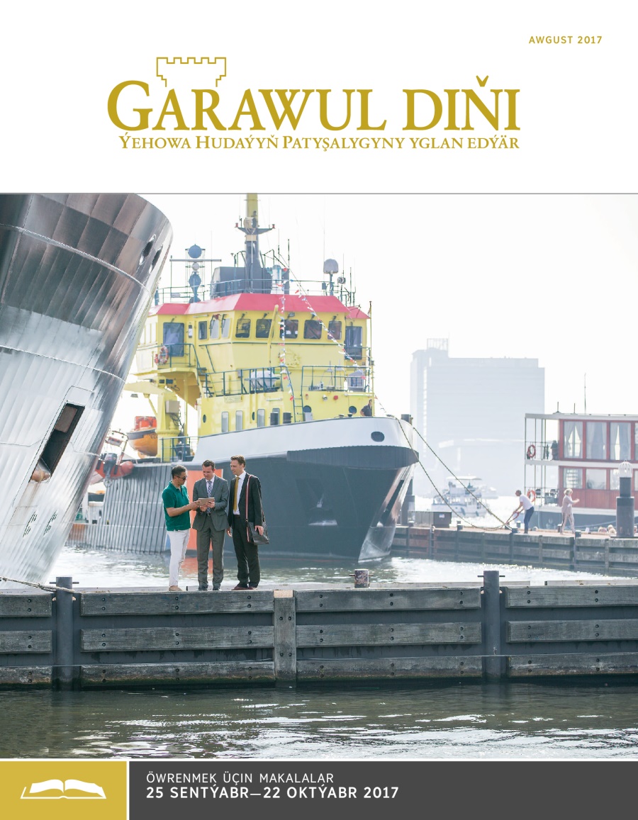 «Garawul diňi», öwrenmek üçin makala, awgust 2017