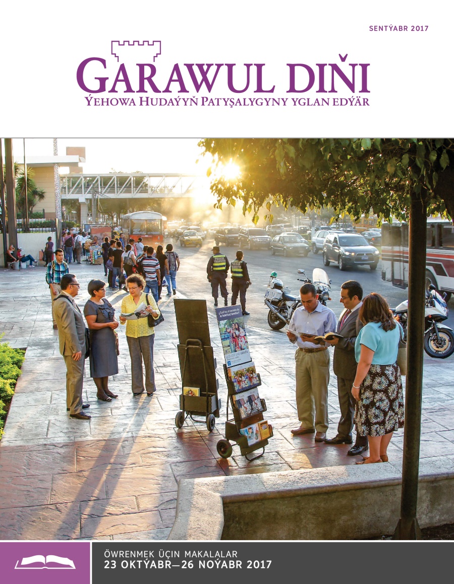 «Garawul diňi», öwrenmek üçin makalalar, sentýabr 2017