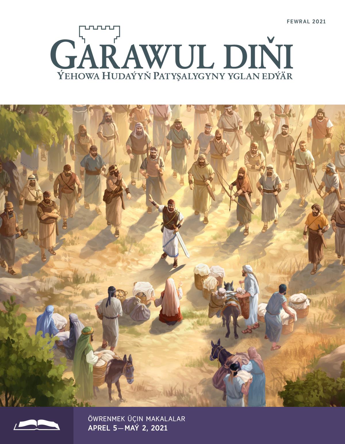«Garawul diňi» öwrenmek üçin, fewral 2021.