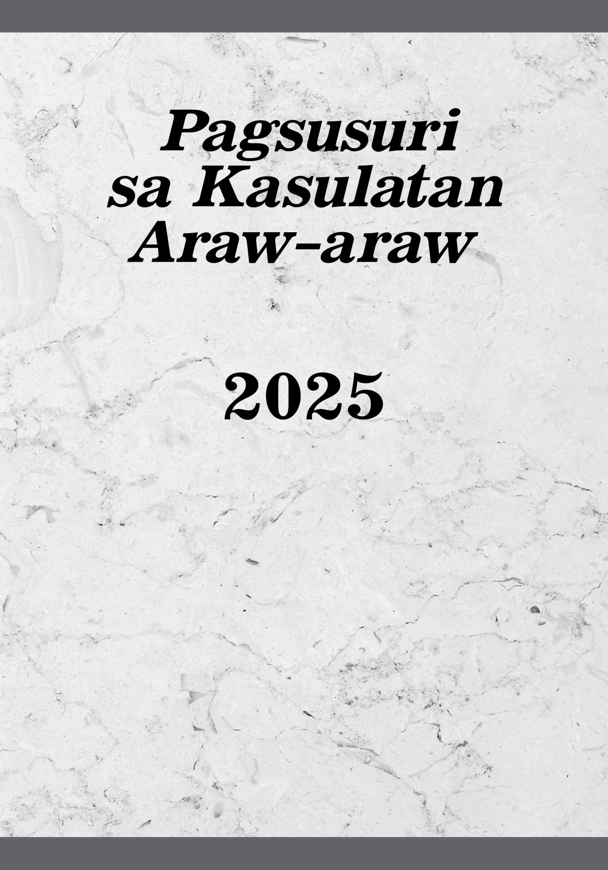 Pagsusuri sa Kasulatan Araw-araw—2025