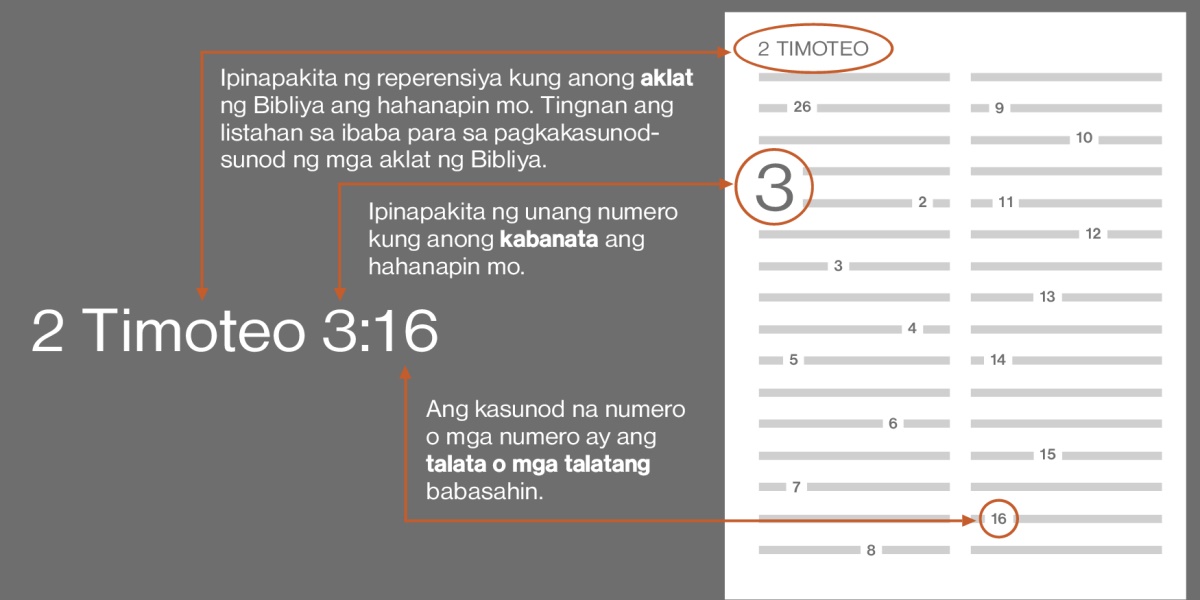 Mga aklat ng Bibliya, mga kabanata at talata