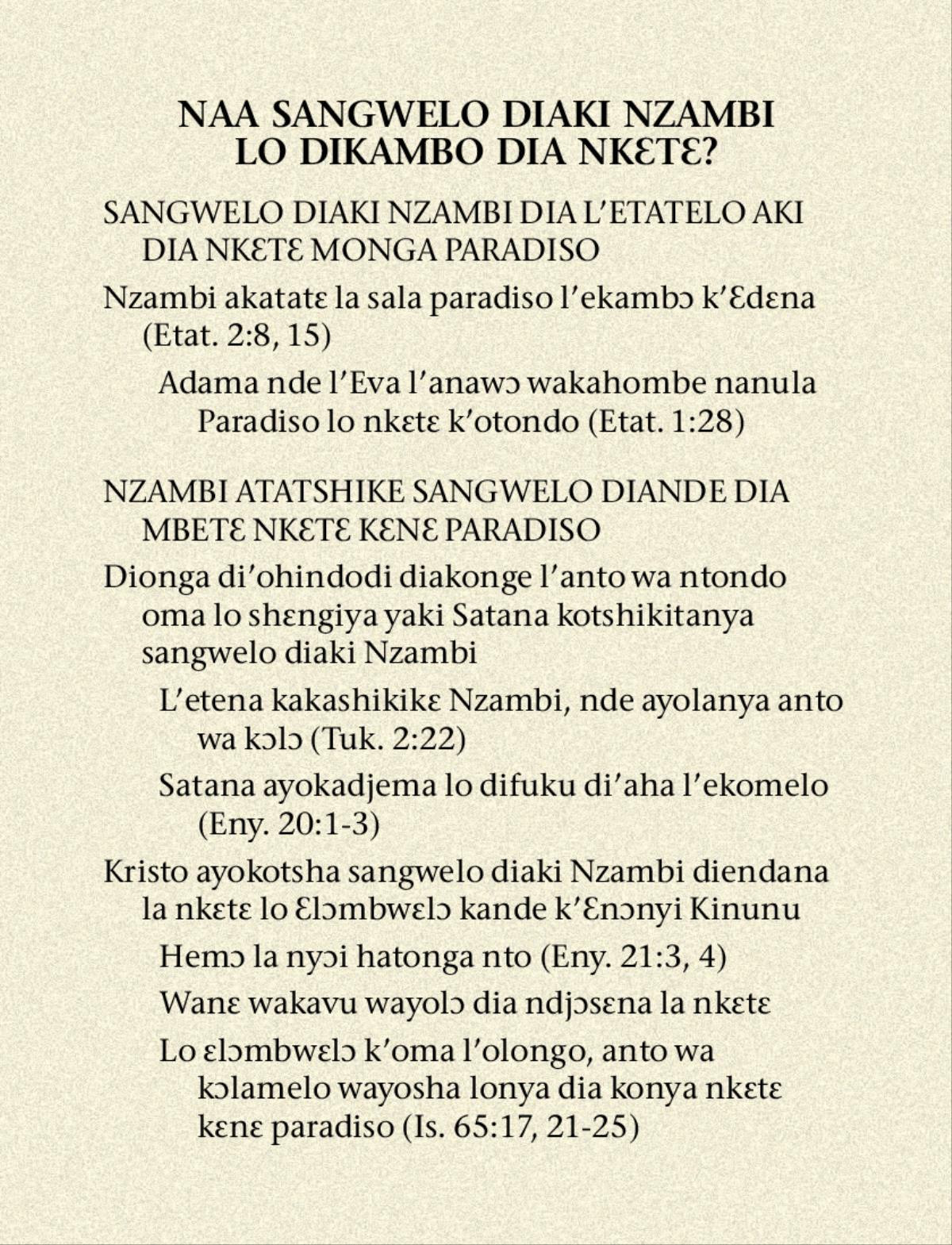 Osato wa lo lɛkɛ 41