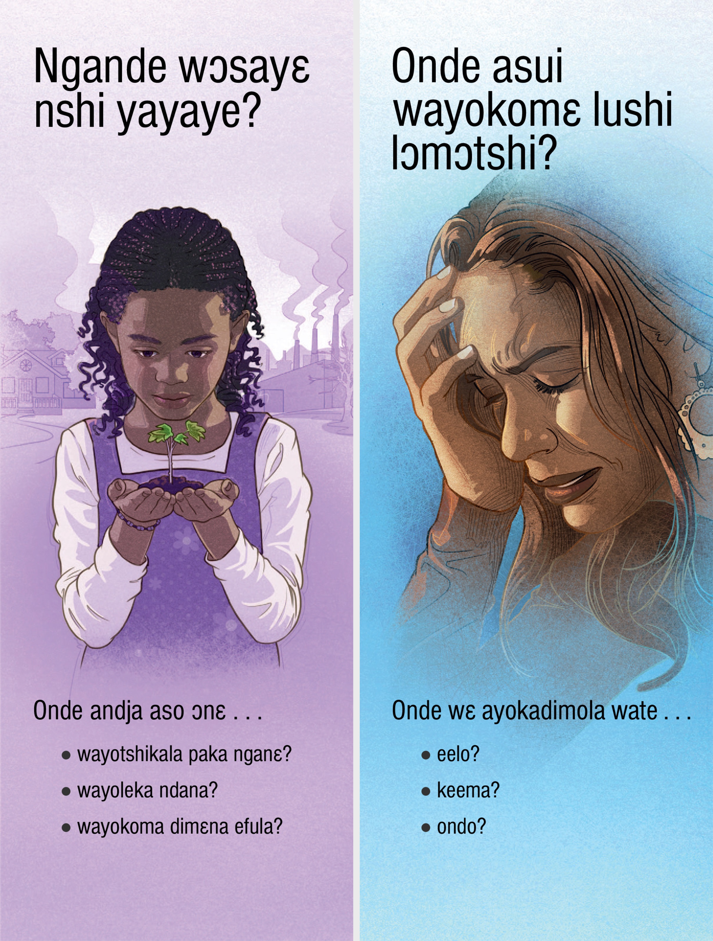 Traktɛ kele l’ɔtɛ a dui ɔnɛ: “Ngande wɔsayɛ nshi yayaye?” ndo kata ɔnɛ “Onde asui wayokomɛ?”