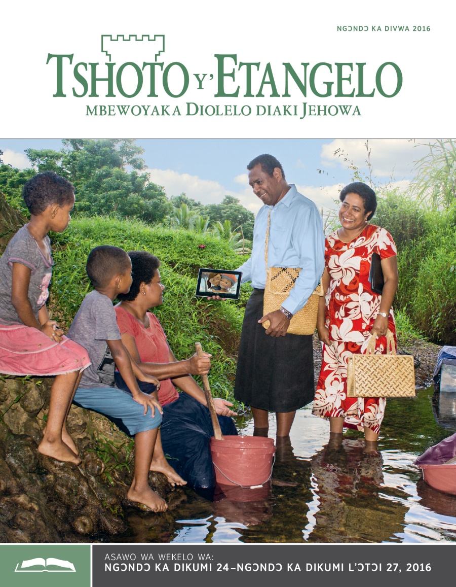 Tshoto y’Etangelo, Ngɔndɔ ka divwa 2016