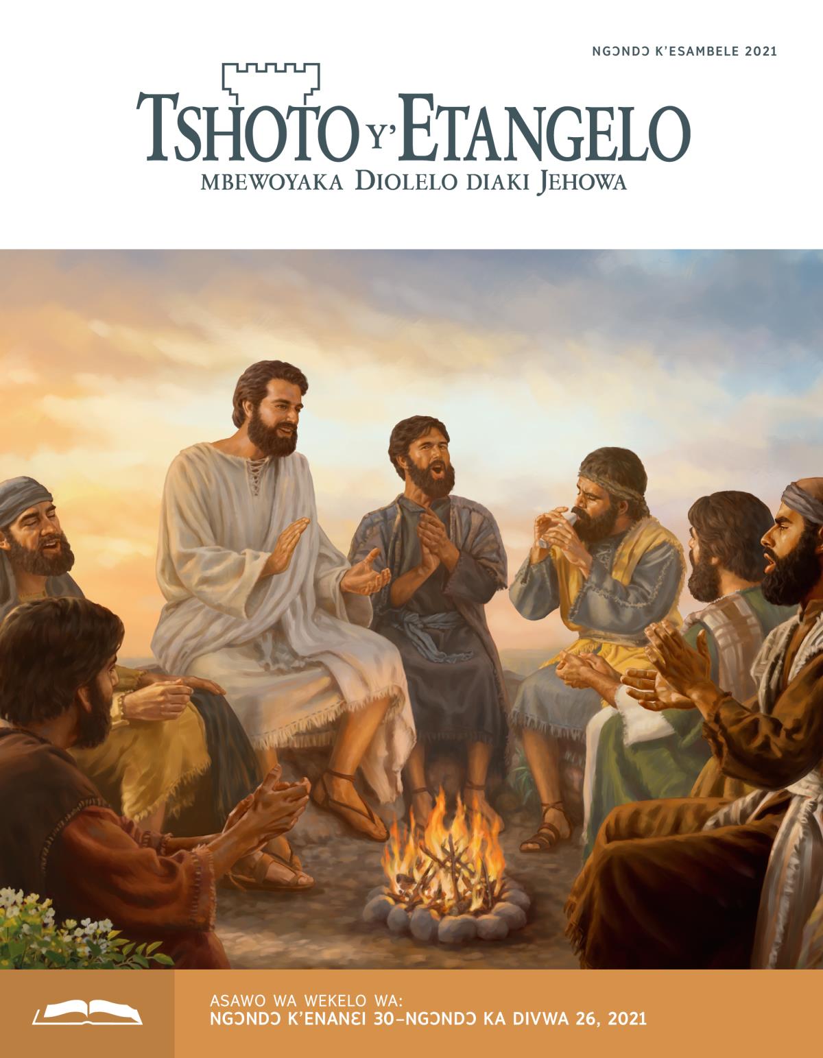 Tshoto y’Etangelo, Numɛlɔ ka wekelo, Ngɔndɔ k’esambele 2021.