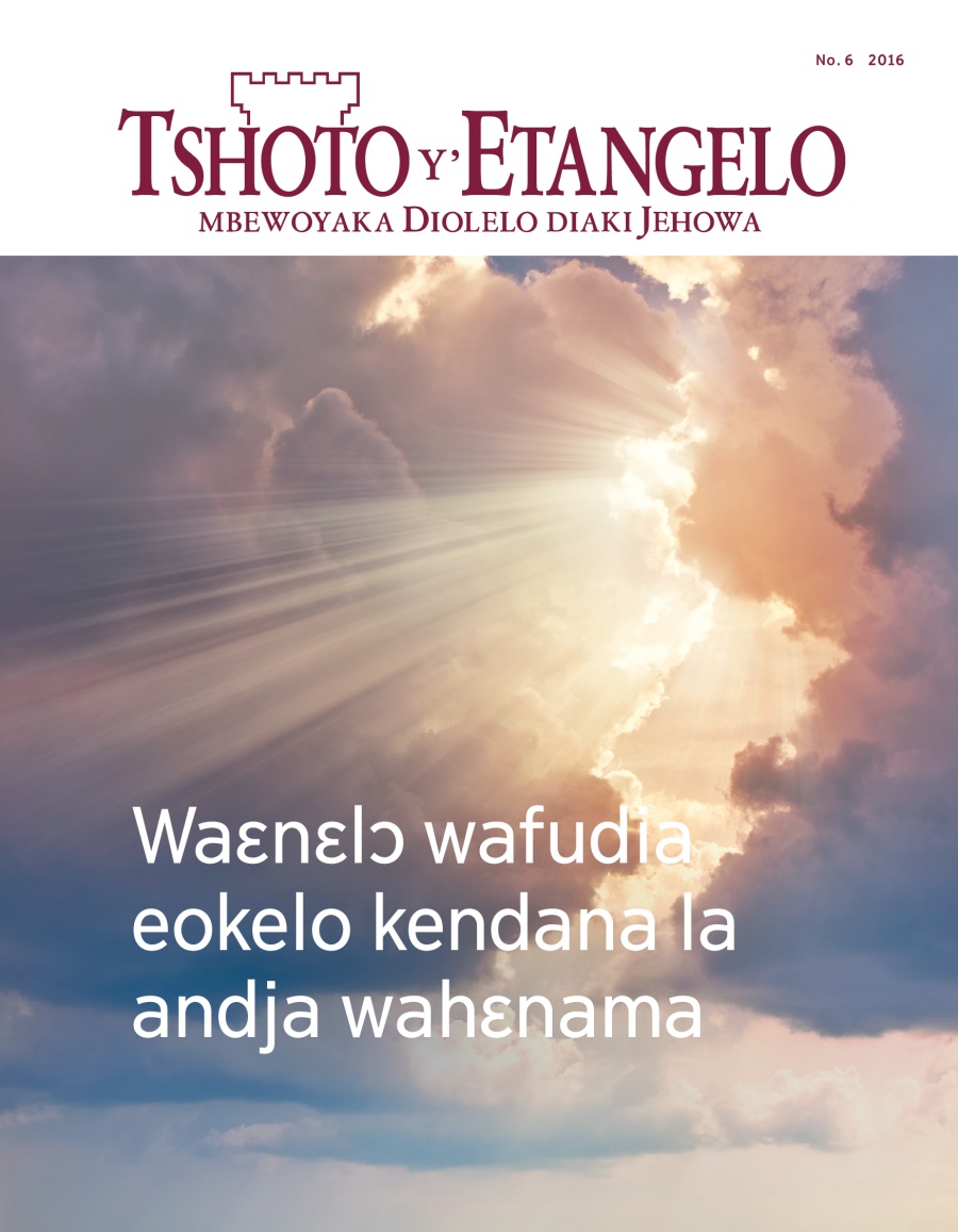 Tshoto y’Etangelo, No. 6, 2016 | Waɛnɛlɔ wafudia eokelo kendana la andja wahɛnama