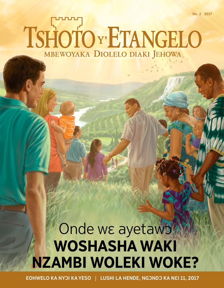 Tshoto y’Etangelo, No. 2, 2017 | Onde wɛ ayetawɔ woshasha waki Nzambi woleki woke?