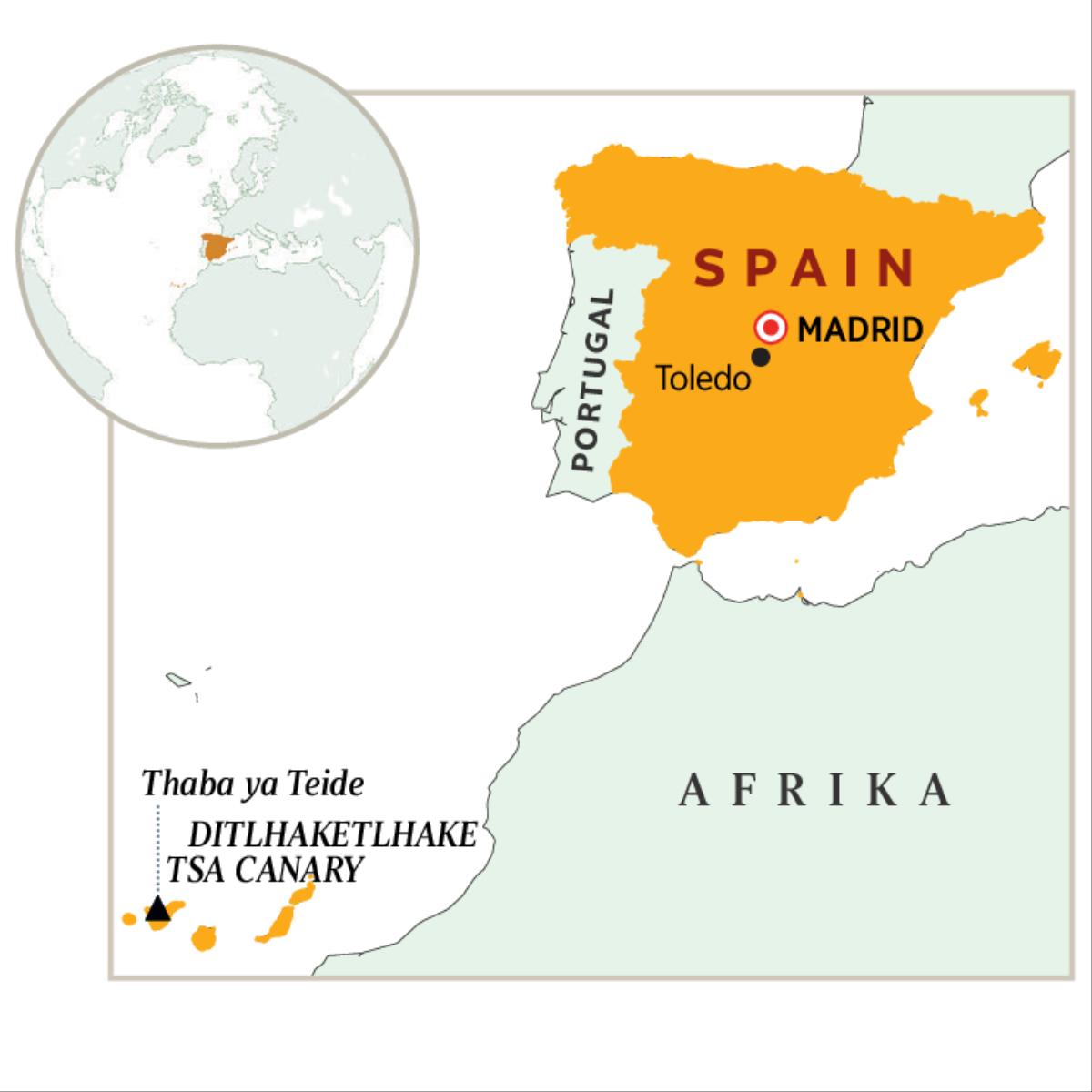 Spain mo mmapeng