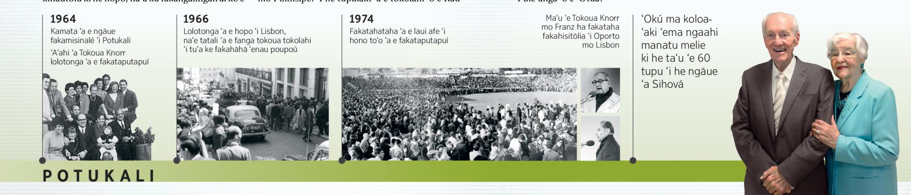 Douglas Guest ‘i Potukali ‘i he 1964, ‘i ha hopo he 1966, ‘i ha fakataha he 1974, mo hono uaifí, ‘a Mary Guest