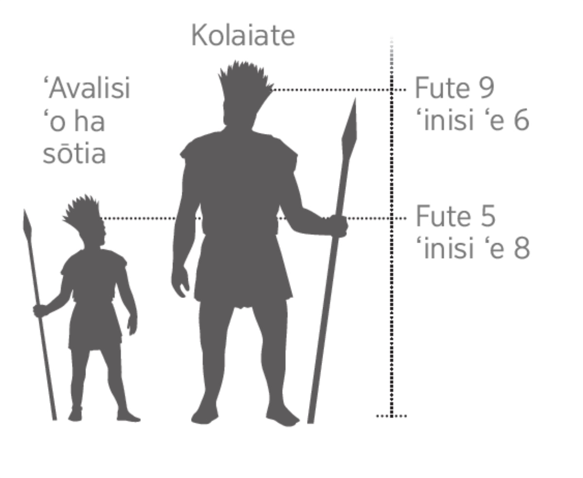 Ko e fua ʻo e lahi ʻo Kolaiaté ʻi hono fakahoa atu ki he ʻavalisi ʻo ha sōtia