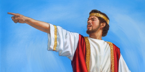 Un joven rey israelita