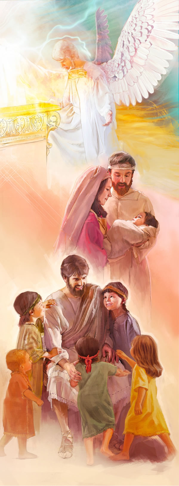 1. So Jesús hueta’a ye piguem; 2. So Jesús maye co’ollaxa ‘o’o’ so maye hueta’a so José taq aso María; 3. So Jesús yÞapaxagueetac som ñaqpiolecpi