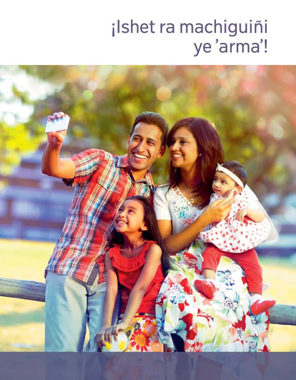 Portada del folleto ¡Ishet ra machiguiñi ye ʼarmaʼ!