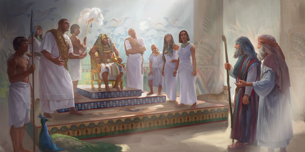 So Moisés taq Aarón rataỹaguet so faraón