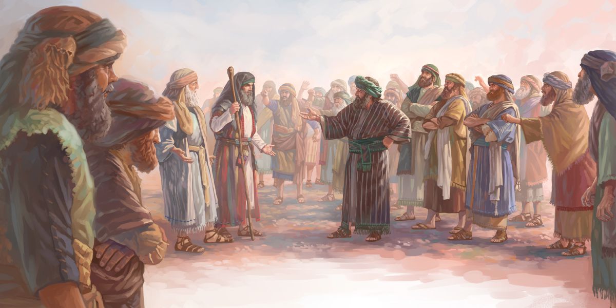 So Coré taq so caʼateguepi nachattrañi rataỹaguet so Moisés taq Aarón