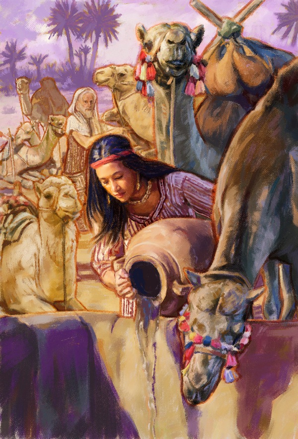 Aso Rebeca lhuotta ra nỹomaxan aso camellopi so Eliezer