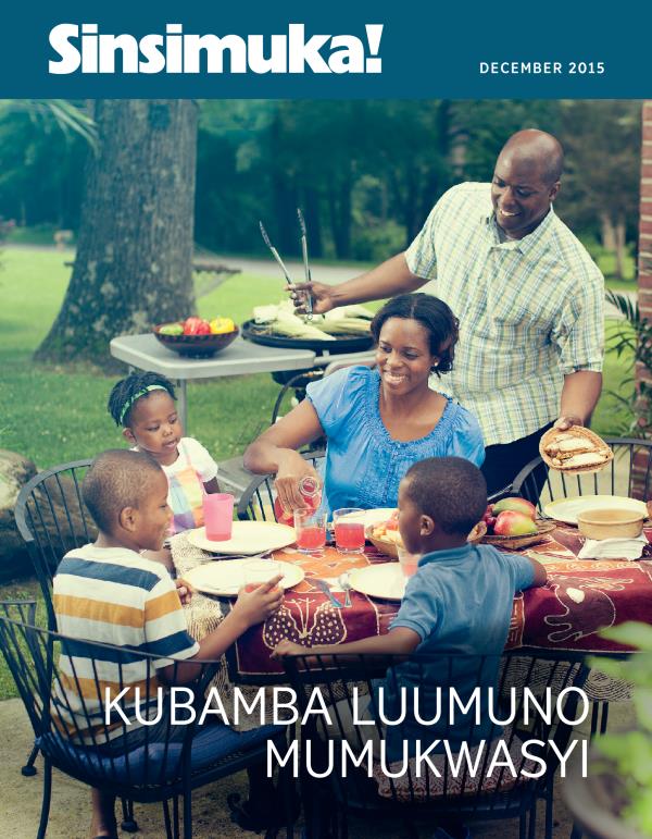 Civwumbyo ca Magazini ya Sinsimuka!, December 2015 | Kubamba Luumuno Mumukwasyi