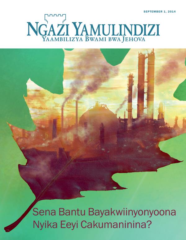 Civwumbyo ca Magazini ya Ngazi Yamulindizi, September 2014 | Sena Bantu Bayakwiinyonyoona Nyika Eeyi Cakumaninina?
