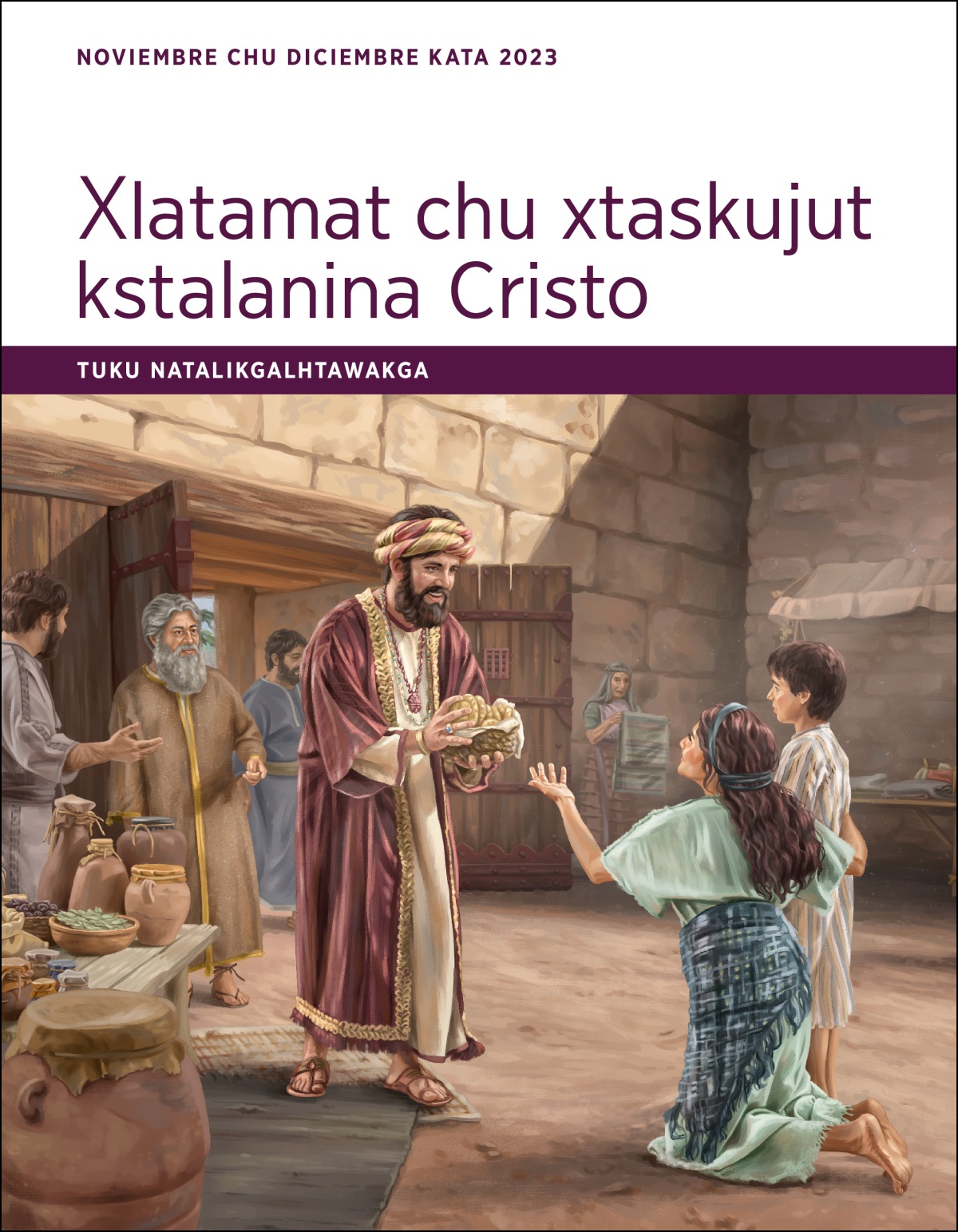 Job kamaxki liwat chatum puskat tiku limaxkgen chu xkgawasa tiku wilakgo niku laktanukan kkachikin.