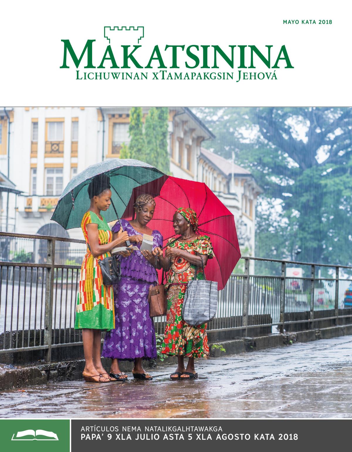 Makatsinina (natalikgalhtawakga), mayo kata 2018