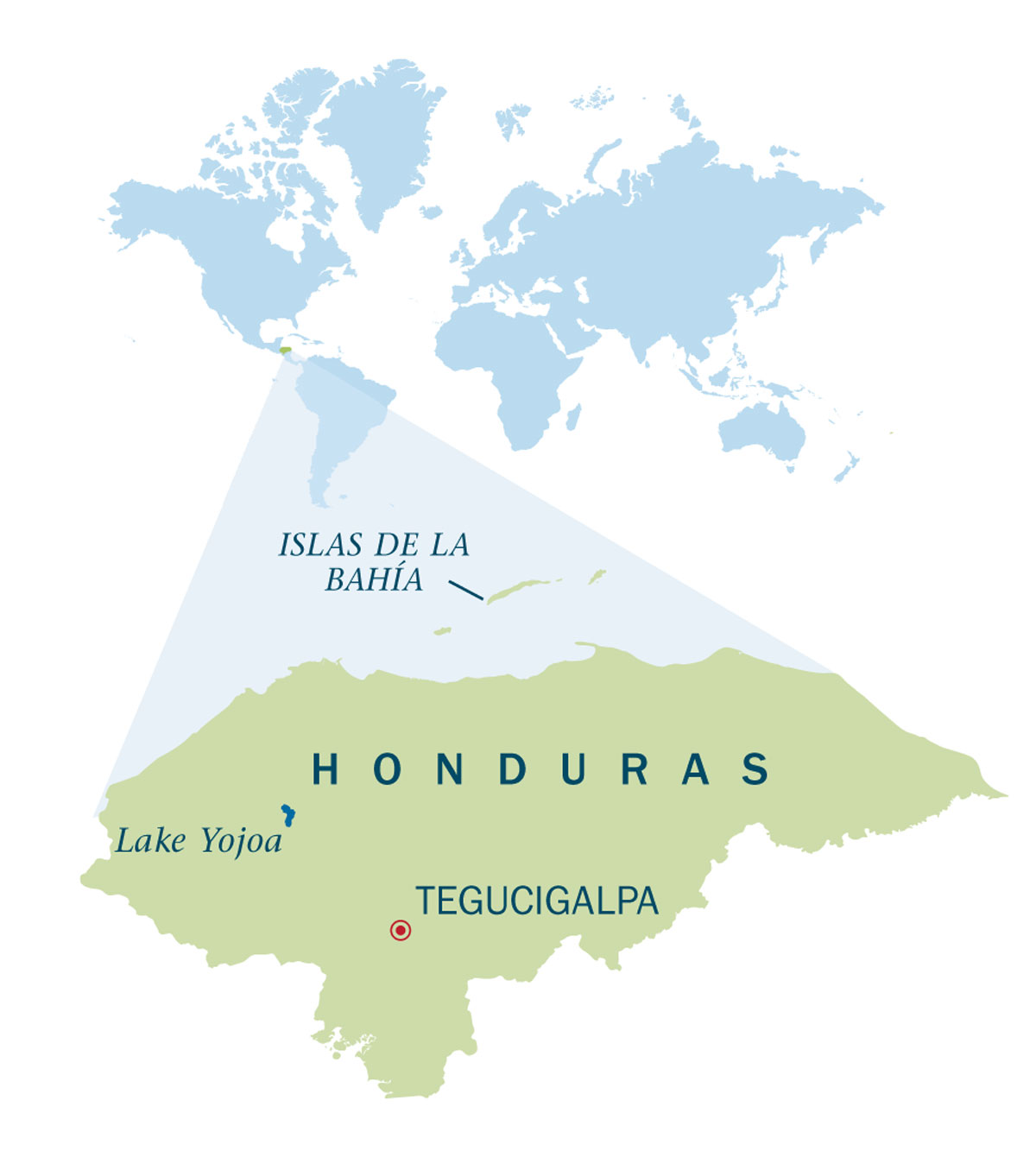 Mep bilong Honduras