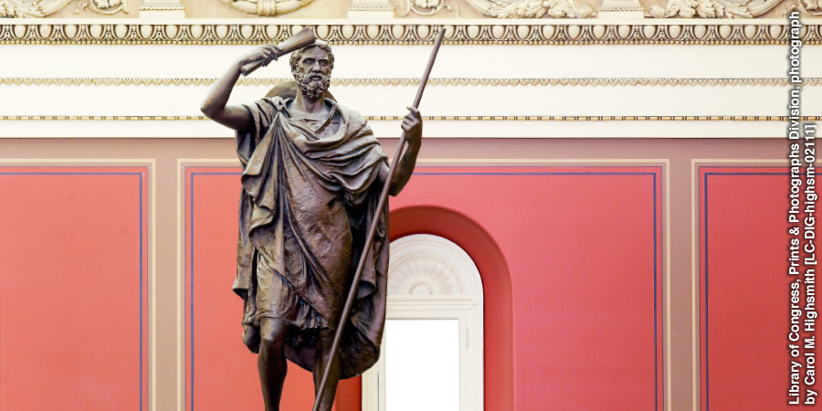 Piksa bilong Herodotus ol i wokim long ston