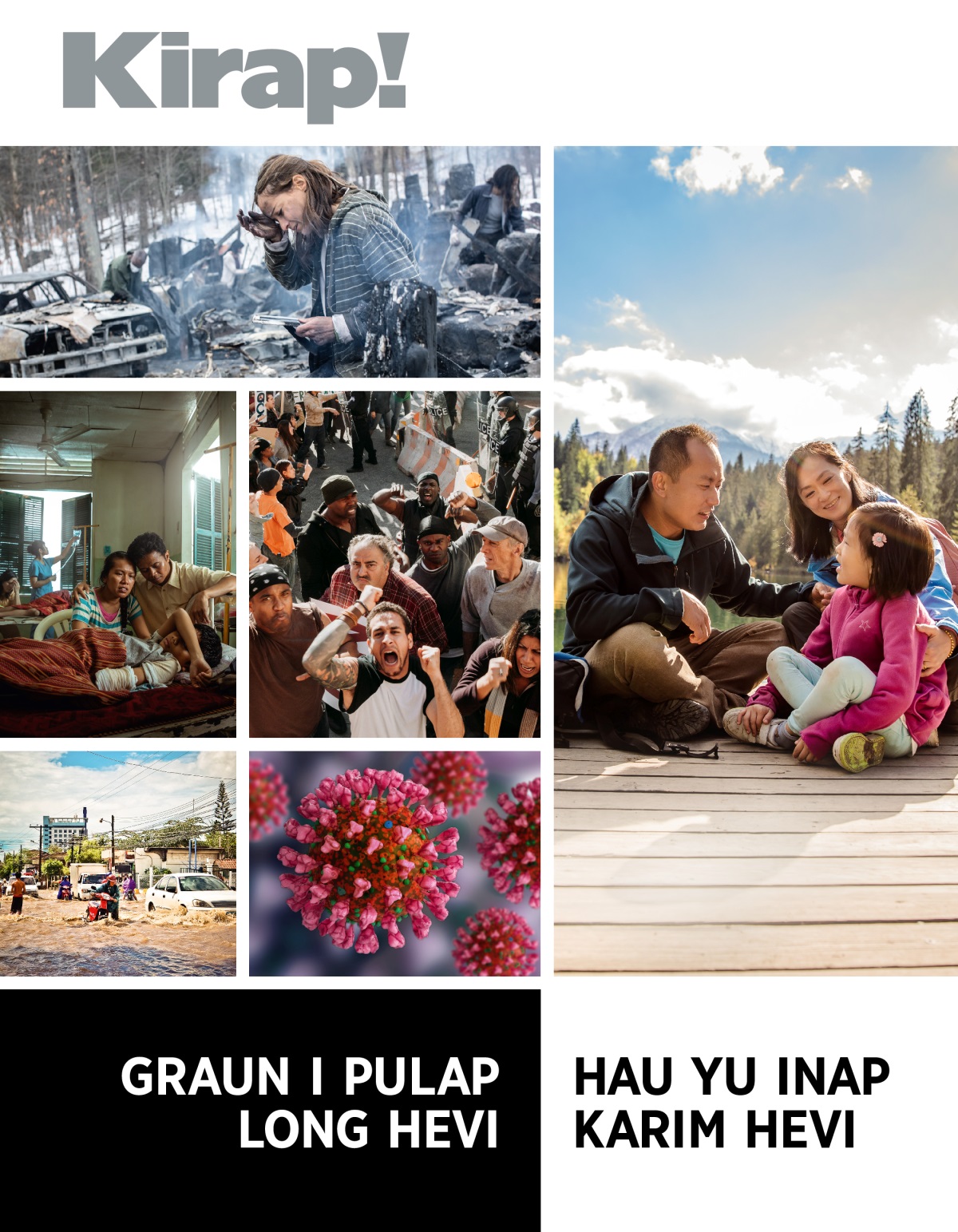 Nius Kirap!, No. 1 2022 | Graun i Pulap Long Hevi—Hau Yu Inap Karim Hevi.