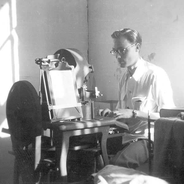 Richard working at Bethel