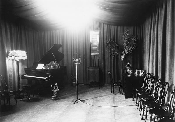 The CHUC studio in Saskatoon, Saskatchewan