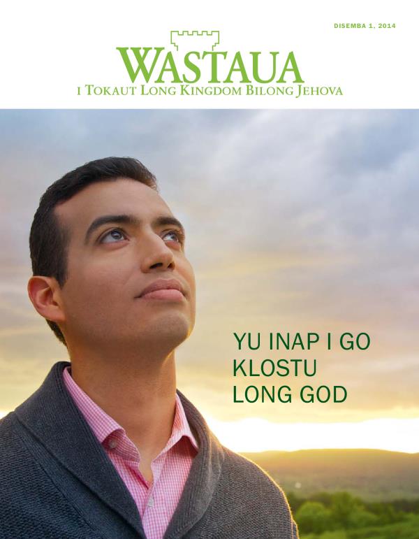 Wanpela man i tingting long olsem wanem em inap kamap pren bilong God