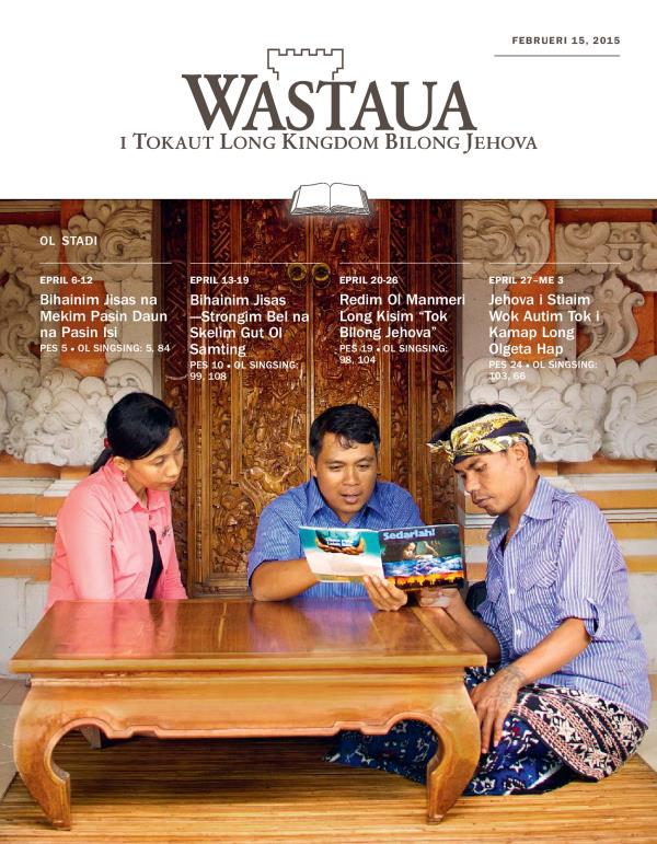 Fran pes bilong Wastaua Bilong Stadi, Februeri 15, 2015