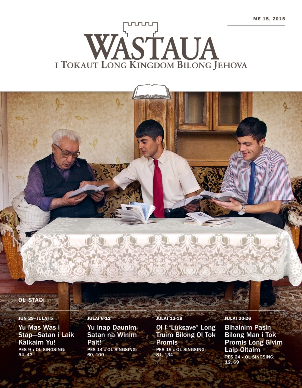 Wastaua Bilong Stadi, Me 15, 2015