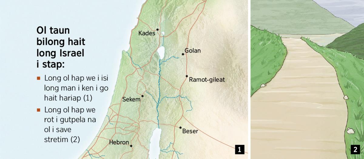 Mep i soim 6-pela taun bilong hait long Israel na ol gutpela rot