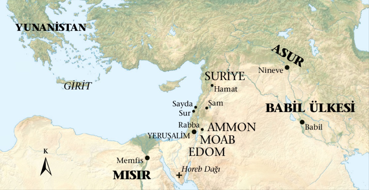 Sayfa 22’deki harita