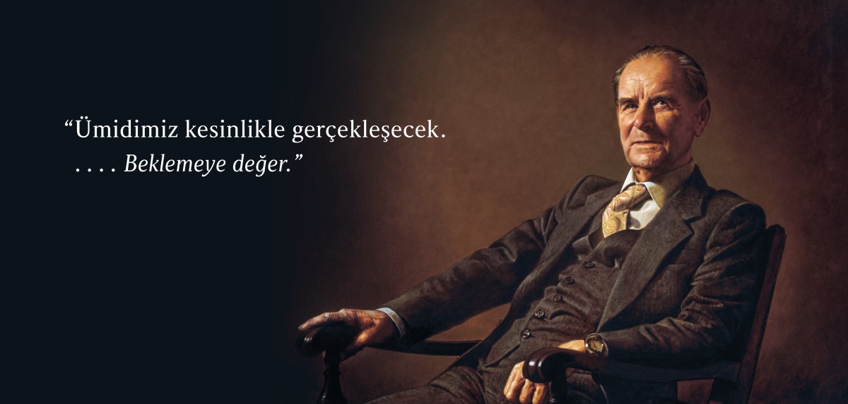 Frederick Franz birader. Resmin yanında onun şu sözleri yer alıyor: “Ümidimiz kesinlikle gerçekleşecek. . . . . Beklemeye değer.”