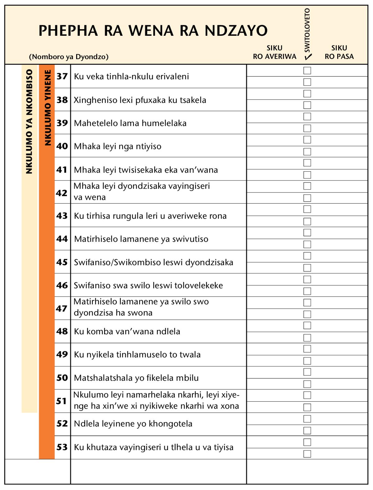 Xifaniso lexi nga eka tluka 81