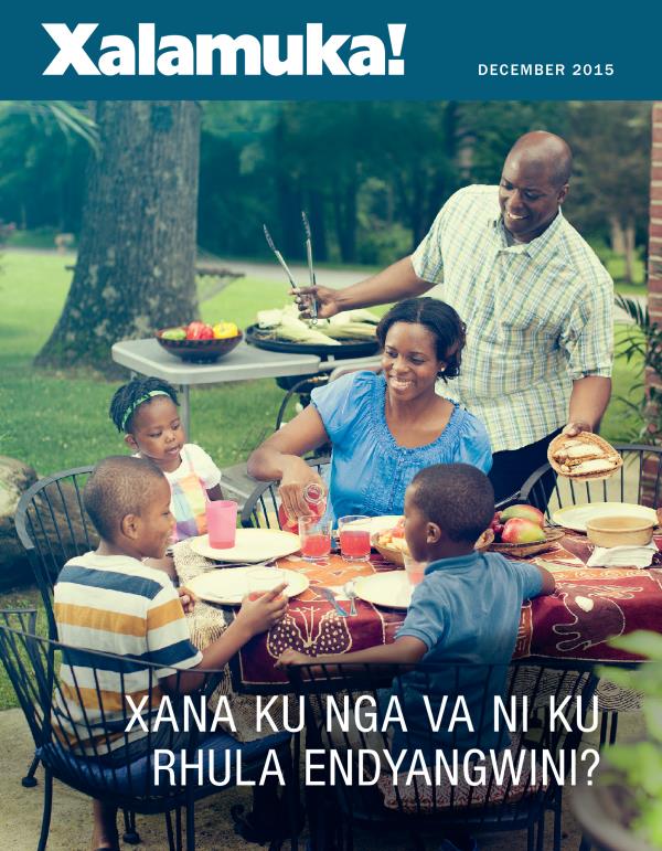Xifunengeto xa Magazini wa Xalamuka! December 2015 | Xana Ku Nga Va Ni Ku Rhula Endyangwini?