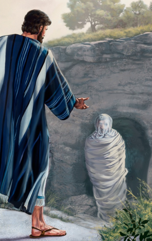 Yesu a pfuxa Lazaro, a n’wi vitana leswaku a huma esirheni