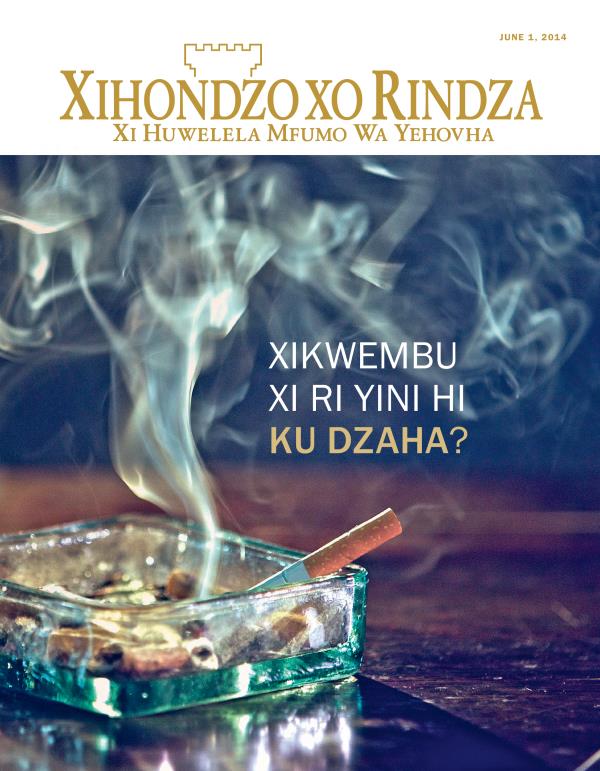 Xifunengeto Xa Magazini Wa Xihondzo Xo Rindza, June 2014 | Xikwembu Xi Ri Yini Hi Ku Dzaha?