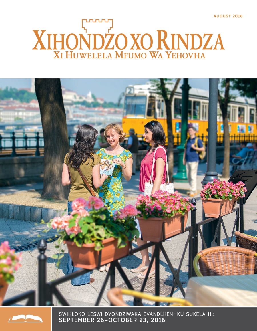Xihondzo xo Rindza, August 2016