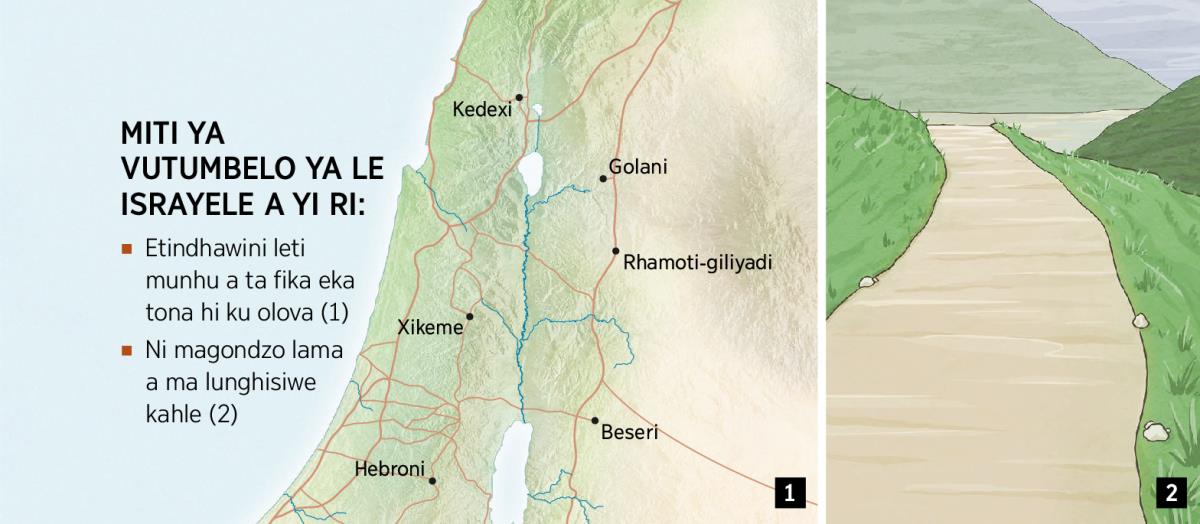 Mepe lowu kombisaka miti ya vutumbelo ya tsevu ya le Israyele swin’we ni gondzo leri lunghisiweke kahle