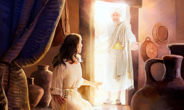 Ngelosi Gabrieli yi wulawulako na Maria
