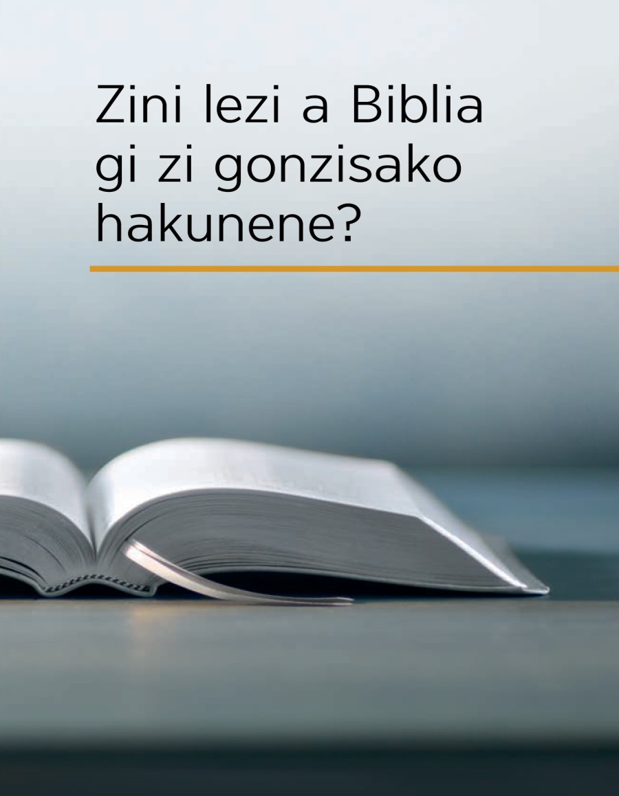 Zini lezi a Biblia gi zi gonzisako hakunene?